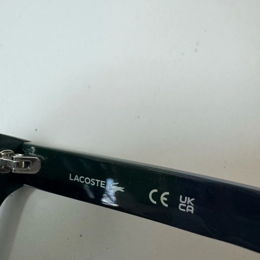 Lacoste Men’s 52mm Color Block Square Dark Green Sunglasses